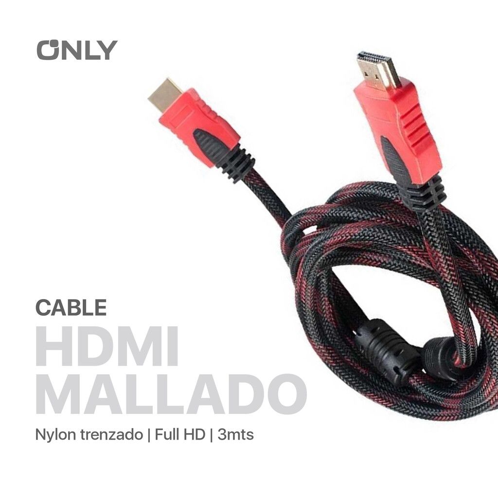 Câble HDMI 1.4 de 3m